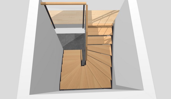 Dimensions Escalier Emplacement Encombrement Escaliers